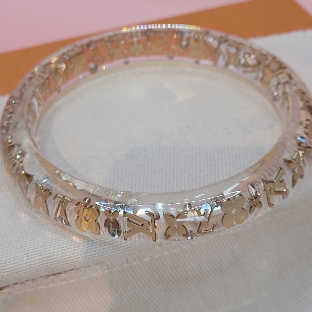 Louis Vuitton Lucite Bracelet - Picture 4 of 8